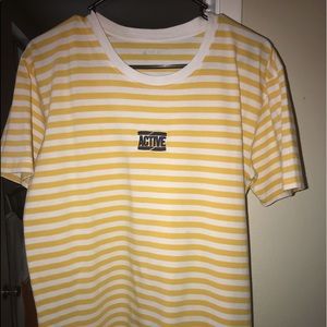 Active striped shirt